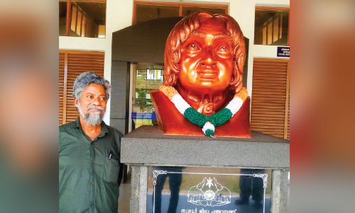 ഈ ശിൽപങ്ങൾ ഇനി ജോൺസ​െൻറ സ്​മാരകങ്ങൾ...