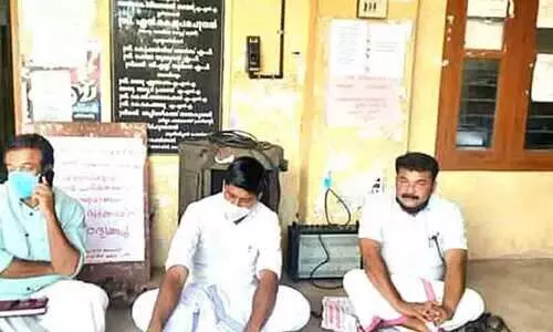 21 days after drinking water cut; protest