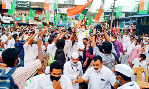മലയോരത്ത്​ ​െഎശ്വര്യ കേരള യാത്രക്ക്​ ഉൗഷ്​മള സ്വീകരണം