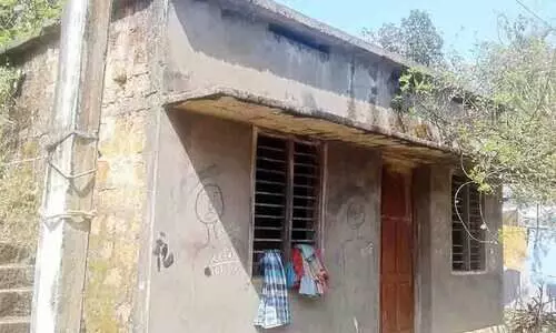 Construction of houses halfway through, Tsunami Colony in distress