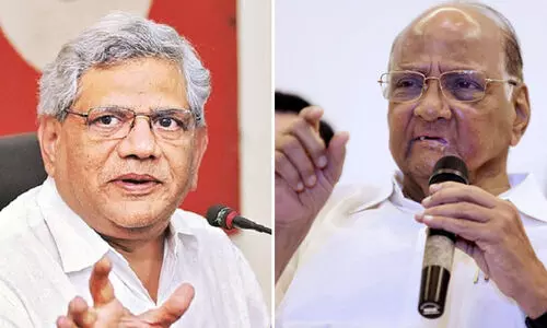 Sharath pawar and sitaram yechury