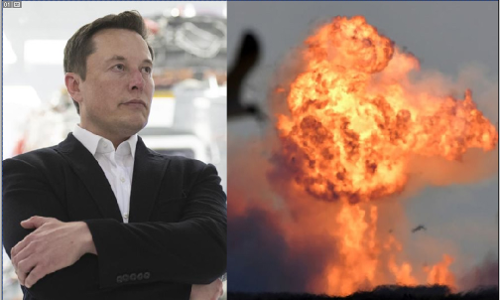 ഇലോൺ മസ്​കി​െൻറ സ്റ്റാർഷിപ്പ്​ പരീക്ഷണം വീണ്ടും പരാജയപ്പെട്ടു; പൊട്ടിത്തെറിച്ച്​ ലാൻഡിങ്​