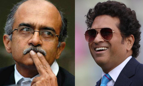 Prashant Bhushan sachin tendulkar