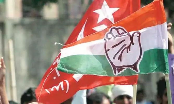 Left Front passed the resolution with the support of the Congress member
