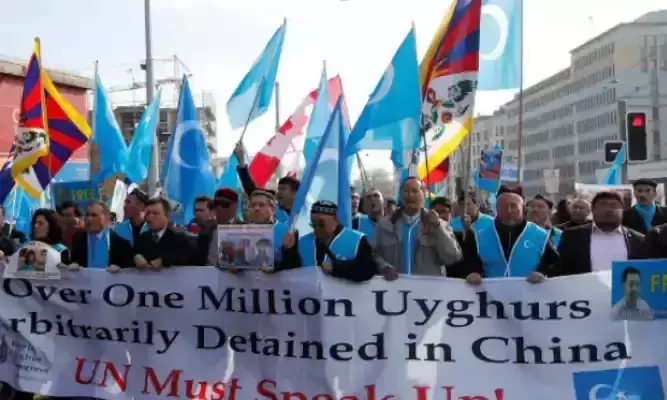 ഉ​യി​ഗൂ​ർ മുസ്​ലിംകൾക്കെതിരായ പീ​ഡ​ന​ത്തി​നെ​തി​രെ ആ​ഗോ​ള ത​ല​ത്തി​ൽ പ്ര​തി​ഷേ​ധം