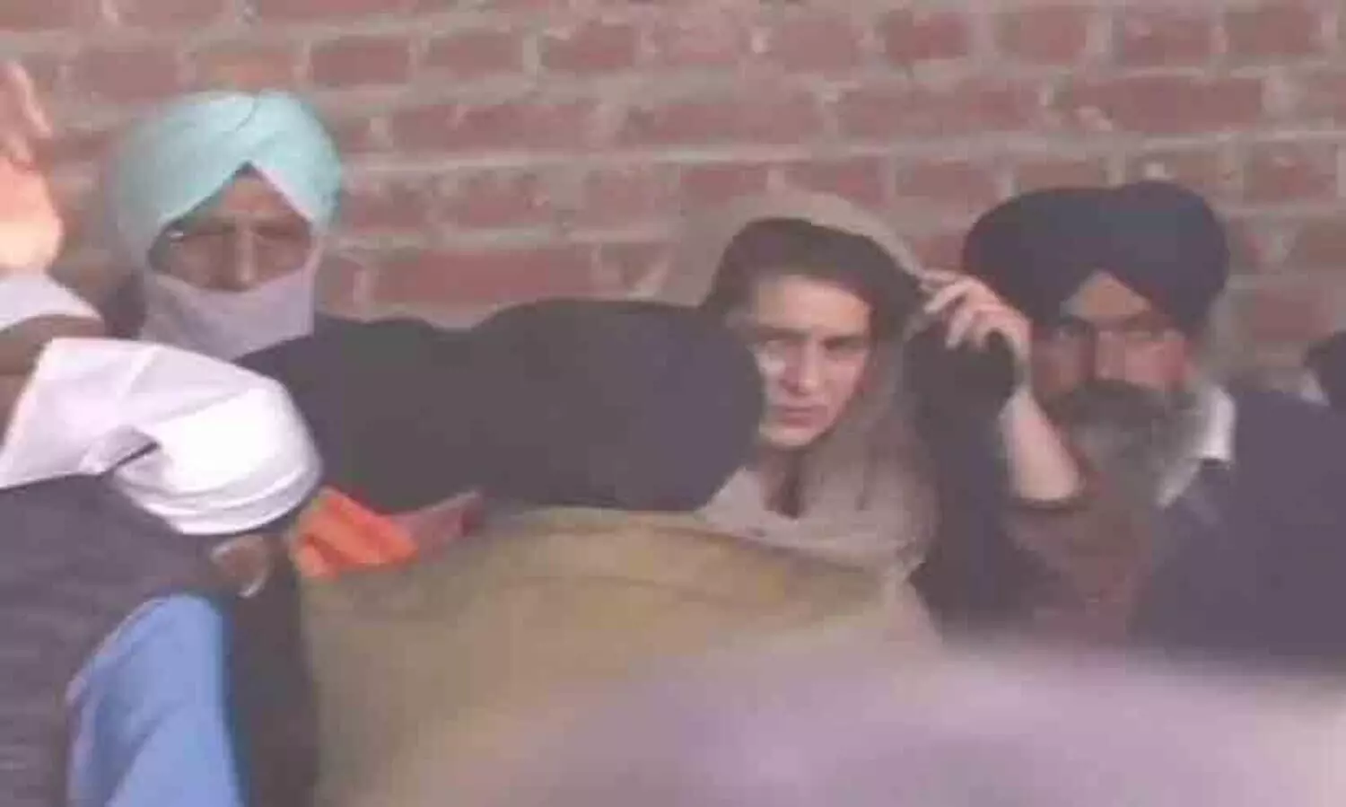 Priyanka Gandhi meets family of Navreet Singh, man who died during R-Day protest in Delhi