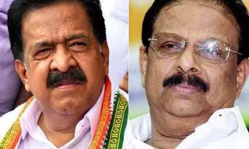 chennithala, k sudhakaran