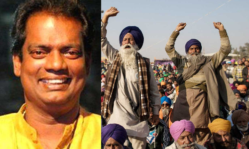 പ്രതിഷേധിക്കേണ്ടവർ പ്രതിഷേധിച്ചിരിക്കും, അതിന്​ രാഷ്ട്ര വരമ്പുകളില്ല; കതിര് കാക്കുന്ന കർഷകർക്കൊപ്പമെന്ന്​ സലിം കുമാർ