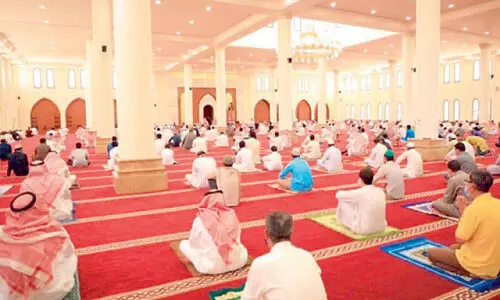 covid expansion; In Saudi Arabia, control was imposed on mosques