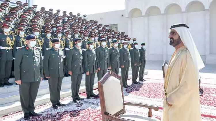 ബിരുദദാന ചടങ്ങിൽ ശൈഖ് മുഹമ്മദ് എത്തി ബിരുദദാന ചടങ്ങിൽ ശൈഖ് മുഹമ്മദ് എത്തി