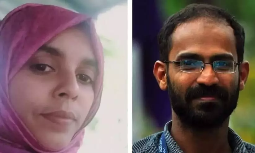 Siddique Kappan family members protest meeting Siddique Kappan family members protest meeting