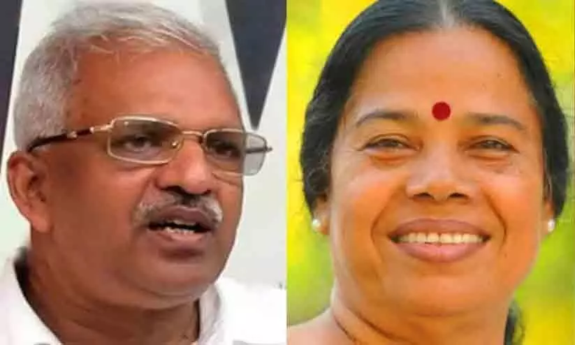 P. JayaRajan, and P.K.sreemathi. is also off the list of candidates