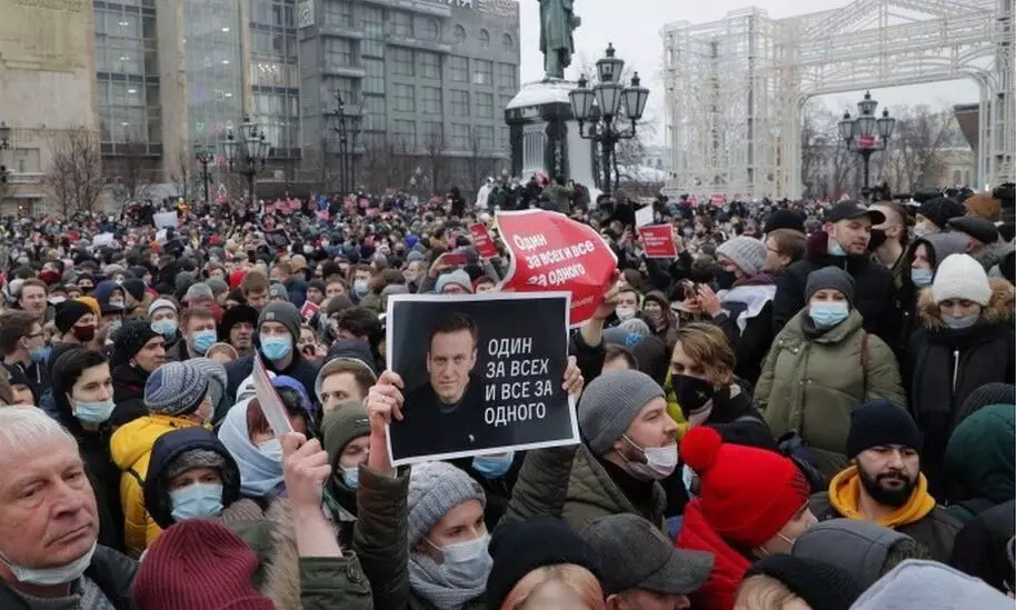 russia protest