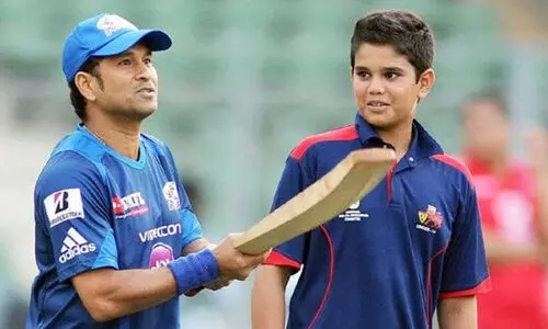 sachin and arjun tendulkar