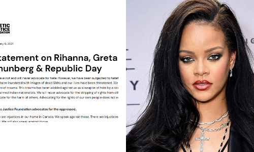 ട്വീറ്റ്​ ചെയ്യാൻ രിഹാനക്ക്​ പണം നൽകിയിട്ടില്ല ആരോപണം തള്ളി ഖലിസ്ഥാൻ അനുകൂല സംഘടന
