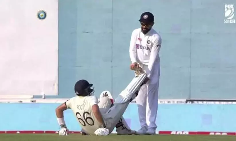 ചെപ്പോക്കിൽ കോഹ്​ലിയുടെ സ്​പിരിറ്റ്​ ഓഫ്​ ക്രിക്കറ്റ്​; കൈയ്യടികൾ