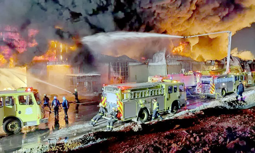റി​യാ​ദ്​ മേ​ഖ​ല​യി​ൽ തീ​പി​ടി​ത്ത അ​പ​ക​ട​ങ്ങ​ളിലെ വ​ർ​ധന: അ​ന്വേ​ഷണത്തിന്​ ഉ​ത്ത​ര​വ്​