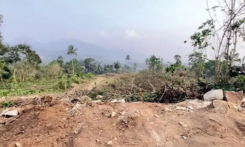 Five and a half acres were recovered in Chinnakanal