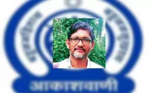 All India Radio Asst. Director V. Chandrababu retired