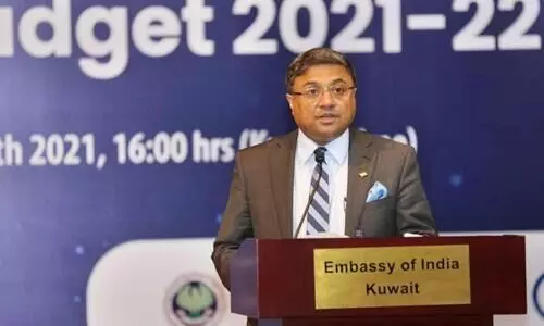 ഇ​ന്ത്യ​ൻ എം​ബ​സി കേ​ന്ദ്ര ബ​ജ​റ്റ്​ അ​വ​ലോ​ക​നം ന​ട​ത്തി