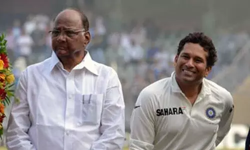 sharad pawar and sachin tendulkar