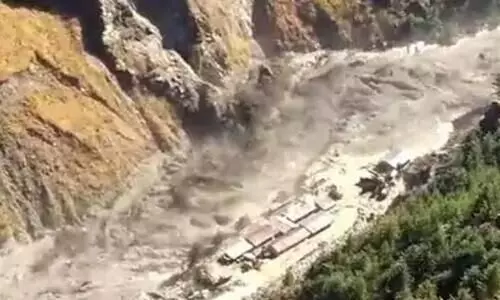 Glacial burst in Uttarakhands Chamoli leads to flash flood,