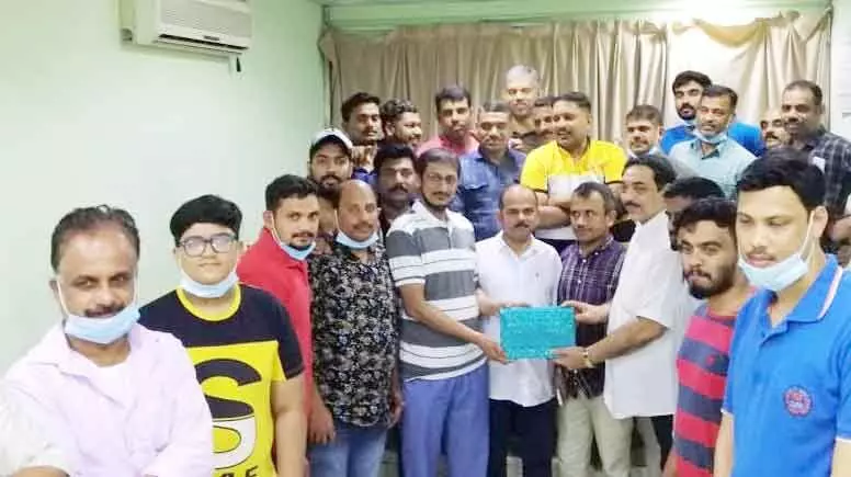 കെ.ടി. റിയാസ് ഖാന് യാത്രയയപ്പ് നൽകി കെ.ടി. റിയാസ് ഖാന് യാത്രയയപ്പ് നൽകി