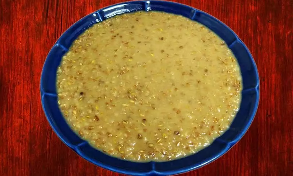 ഗോതമ്പ് ഉലുവക്കഞ്ഞി ഉണ്ടാക്കാം... ഈസിയായി