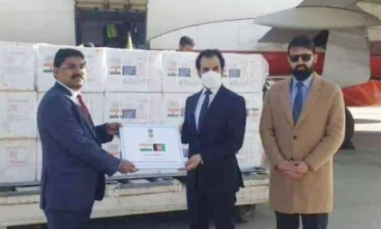 അഫ്ഗാനിസ്ഥാന്​ അഞ്ച്​ ലക്ഷം ഡോസ്​ കോവിഡ്​ വാക്​സിൻ സമ്മാനമായി നൽകി ഇന്ത്യ