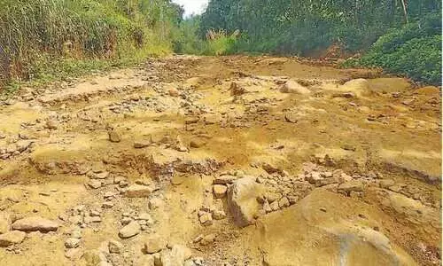 കാ​ഞ്ഞി​ര​ക്കൊ​ല്ലി, പാ​ല​ക്ക​യം ത​ട്ട്, പൈ​ത​ൽ മ​ല റോ​ഡു​ക​ൾ ത​ക​ർ​ന്നു; വഴിമുട്ടി വിനോദയാത്ര