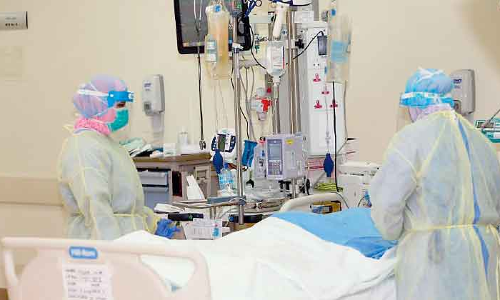 കോ​വി​ഡ്​: തീ​വ്ര പ​രി​ച​ര​ണ വി​ഭാ​ഗ​ത്തി​ൽ രോഗികൾ ഉ​യ​രു​ന്നു