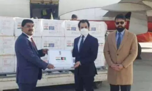 അഫ്ഗാനിസ്ഥാന്​ അഞ്ച്​ ലക്ഷം ഡോസ്​ കോവിഡ്​ വാക്​സിൻ സമ്മാനമായി നൽകി ഇന്ത്യ