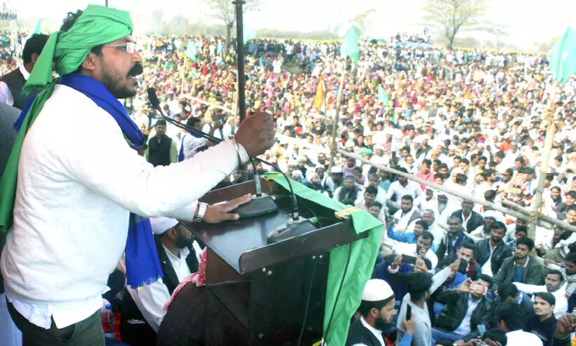 chandrasekhar asad at mahapanchayat