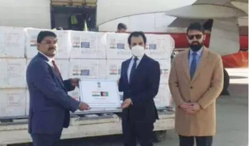 അഫ്ഗാനിസ്ഥാന് അഞ്ച് ലക്ഷം ഡോസ് കോവിഡ് വാക്സിൻ സമ്മാനമായി നൽകി ഇന്ത്യ അഫ്ഗാനിസ്ഥാന് അഞ്ച് ലക്ഷം ഡോസ് കോവിഡ് വാക്സിൻ സമ്മാനമായി നൽകി ഇന്ത്യ