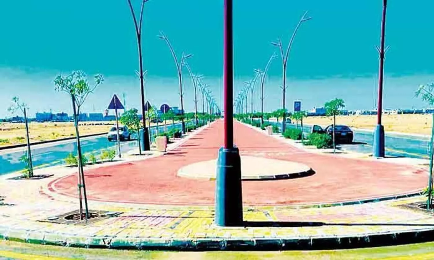 വ്യാ​യാ​മ​ത്തി​ന്​ പൊ​തു​സൗ​ക​ര്യം: യാം​ബു​വി​ൽ   സി​ന്ത​റ്റി​ക് സ്പോ​ർ​ട്ട് പാ​ർ​ക്കു​ക​ൾ