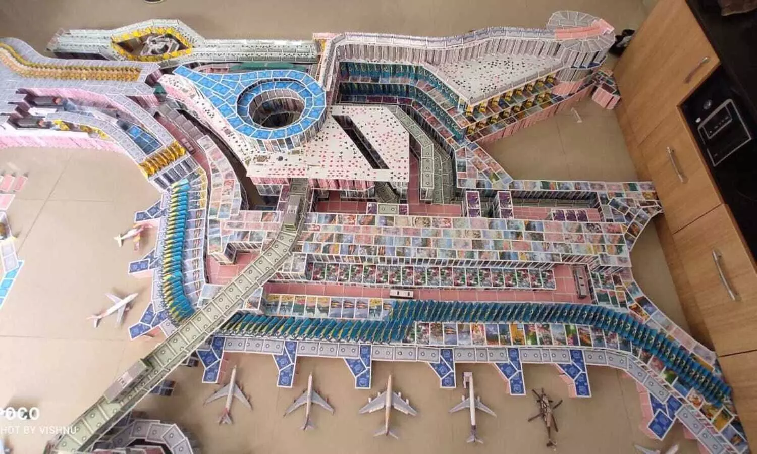 ഇത് വിഷ്ണുവിന്‍റെ സ്വന്തം എയ്റോകാർഡ് എയർപോർട്ട്