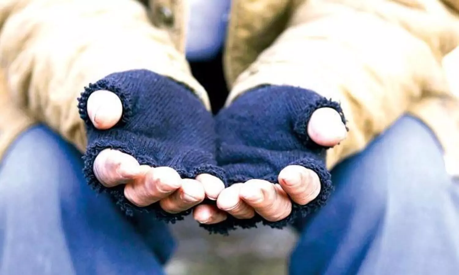 Pre-primary employees with begging strike