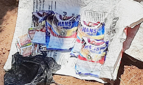 തൊഴിലുറപ്പ് ജോലിക്കിടെ ലഹരിവസ്തു ശേഖരം കണ്ടെത്തി