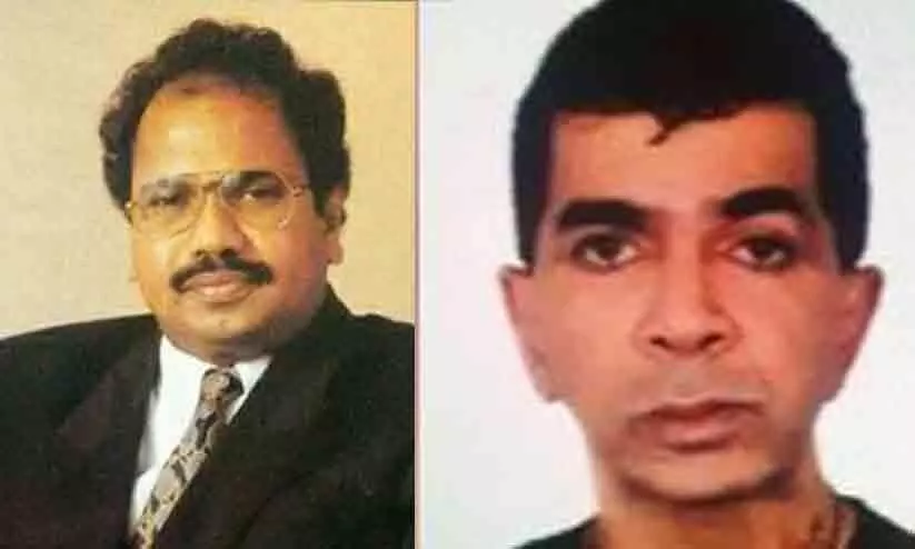 Gangster Ejaz Lakdawala in Thane police custody Gangster Ejaz Lakdawala in Thane police custody