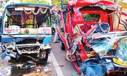 അപകടം മങ്കടയെ നടുക്കി