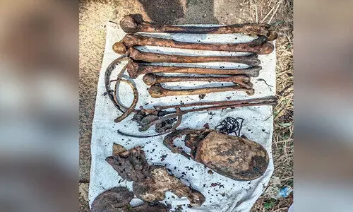 ചമ്രവട്ടം പാലത്തിന് സമീപം മനുഷ്യ​ എല്ലുകൾ