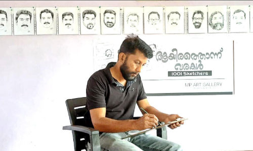 1001 മുഖചിത്രം ലക്ഷ്യമിട്ട്​ നിസാർ പിള്ളൈ