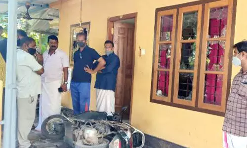 ബി.ജെ.പി വിട്ട്​ സി.പി.എമ്മിലെത്തിയ മുൻ പഞ്ചായത്തംഗത്തി​െൻറ​ വീടിനുനേരെ ആക്രമണം