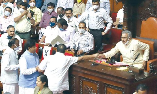 കർണാടക ഉപരിസഭ: ബി.ജെ.പി പിന്തുണയിൽ ചെയർമാൻ സ്​ഥാനം ജെ.ഡി–എസിന്​