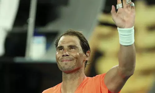 ആ​സ്​​ട്രേ​ലി​യ​ൻ ഒാ​പ​ൺ; ന​ദാ​ൽ മു​ന്നോ​ട്ട്​; സോ​ഫി​യ കെ​നി​ൻ പു​റ​ത്ത്​