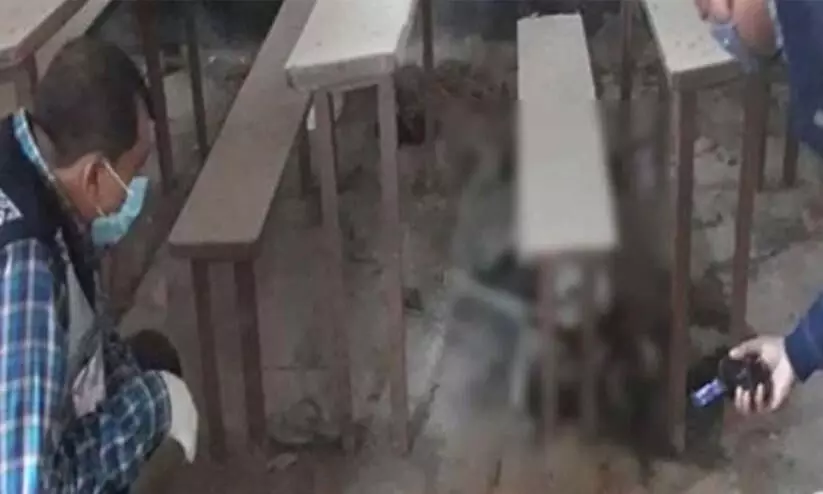 യു.പിയിൽ കോവിഡ് സെന്ററായിരുന്ന സ്കൂളിൽ അസ്ഥികൂടം; കോവിഡ് രോഗിയുടേതാകാമെന്ന് അധികൃതർ യു.പിയിൽ കോവിഡ് സെന്ററായിരുന്ന സ്കൂളിൽ അസ്ഥികൂടം; കോവിഡ് രോഗിയുടേതാകാമെന്ന് അധികൃതർ