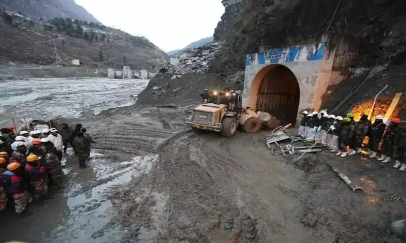 Uttarakhand Tunnel Rescue Work Uttarakhand Tunnel Rescue Work