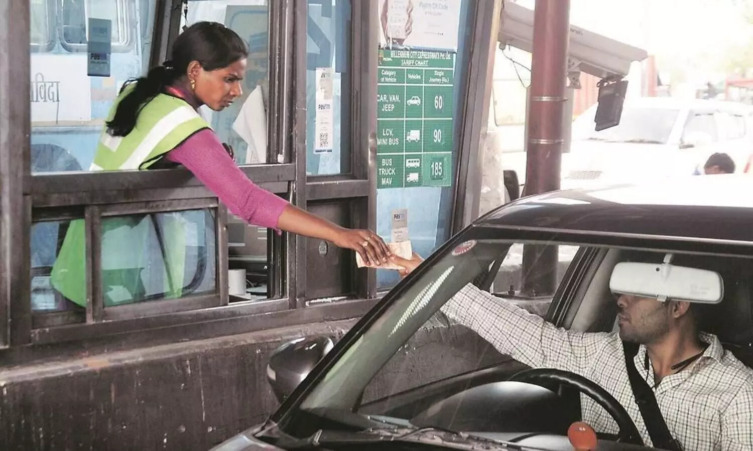 Toll plazas suffering loss of ₹1.8 crore