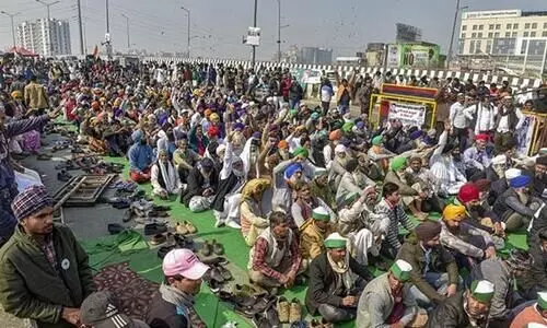 Farmers improve facilities, infrastructure to prepare for prolonged protest