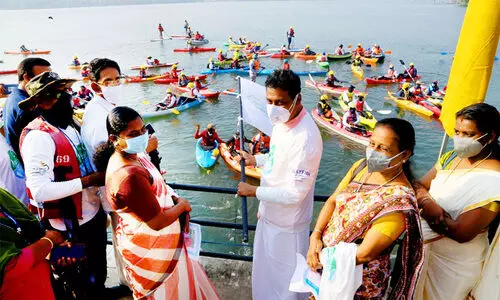 താളത്തിൽ, ആവേശത്തുഴയെറിഞ്ഞ് മുസിരിസ് പാഡിൽ